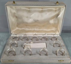 Hermès - 12 Sterling Silver Place Card Holders