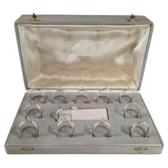 Hermès - 12 Sterling Silver Place Card Holders