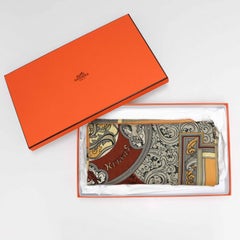 Hermes 140 x 140 Silk Scarf "Animaux Solaires" Zoe Pauwels