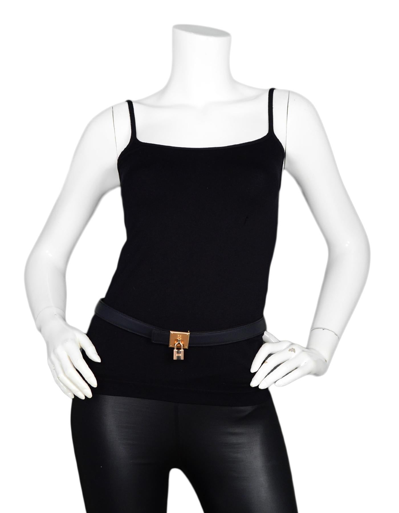 belt with a lock