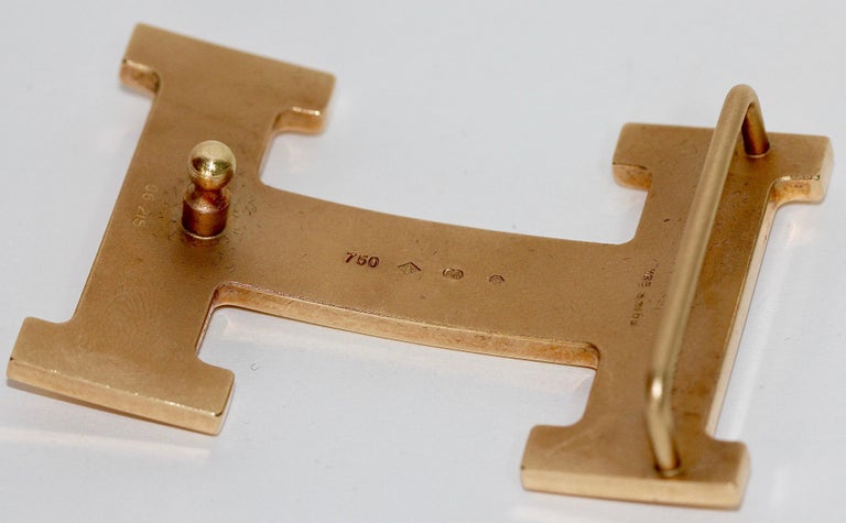 Hermes 18 Karat Solid Rose Gold H Belt Buckle at 1stDibs | hermes 18k, hermes  belt buckle 18k gold, hermes 18k belt buckle