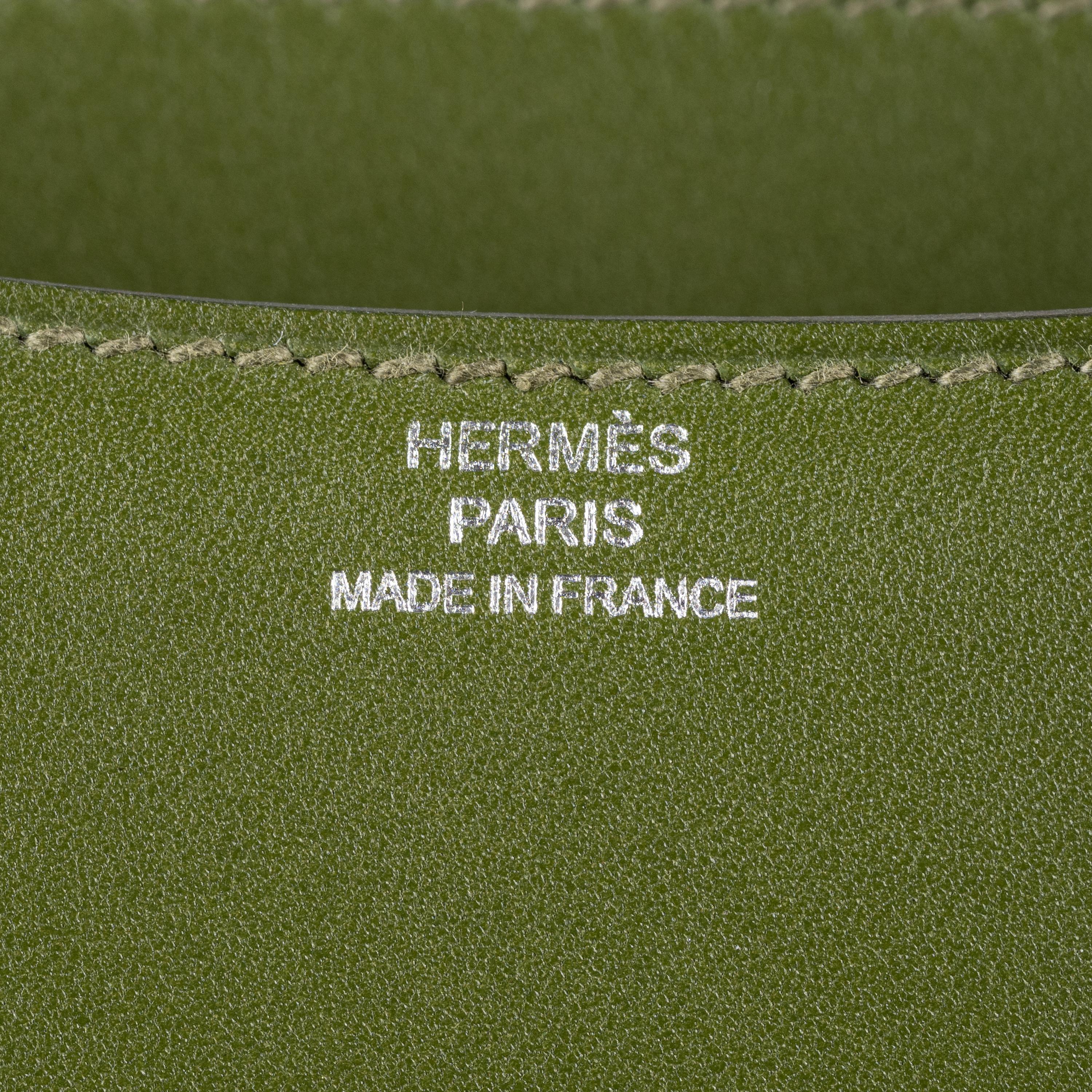 Hermès 18cm Constance Canopee Swift Palladium Hardware 2016 4