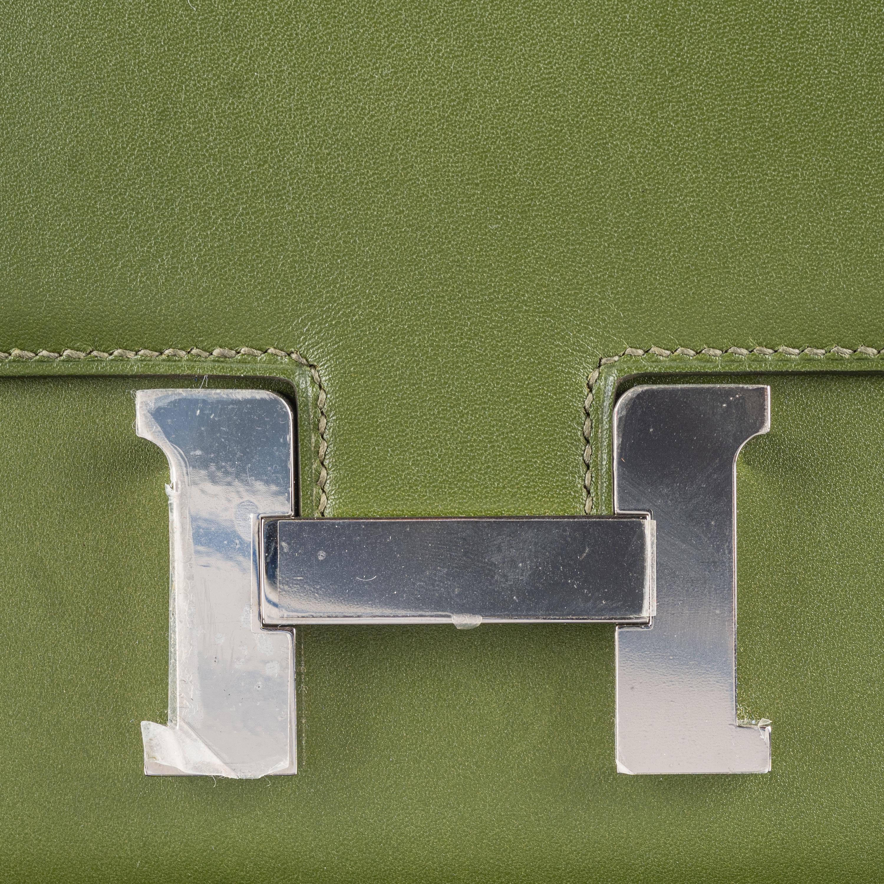 Hermès 18cm Constance Canopee Swift Palladium Hardware 2016 6