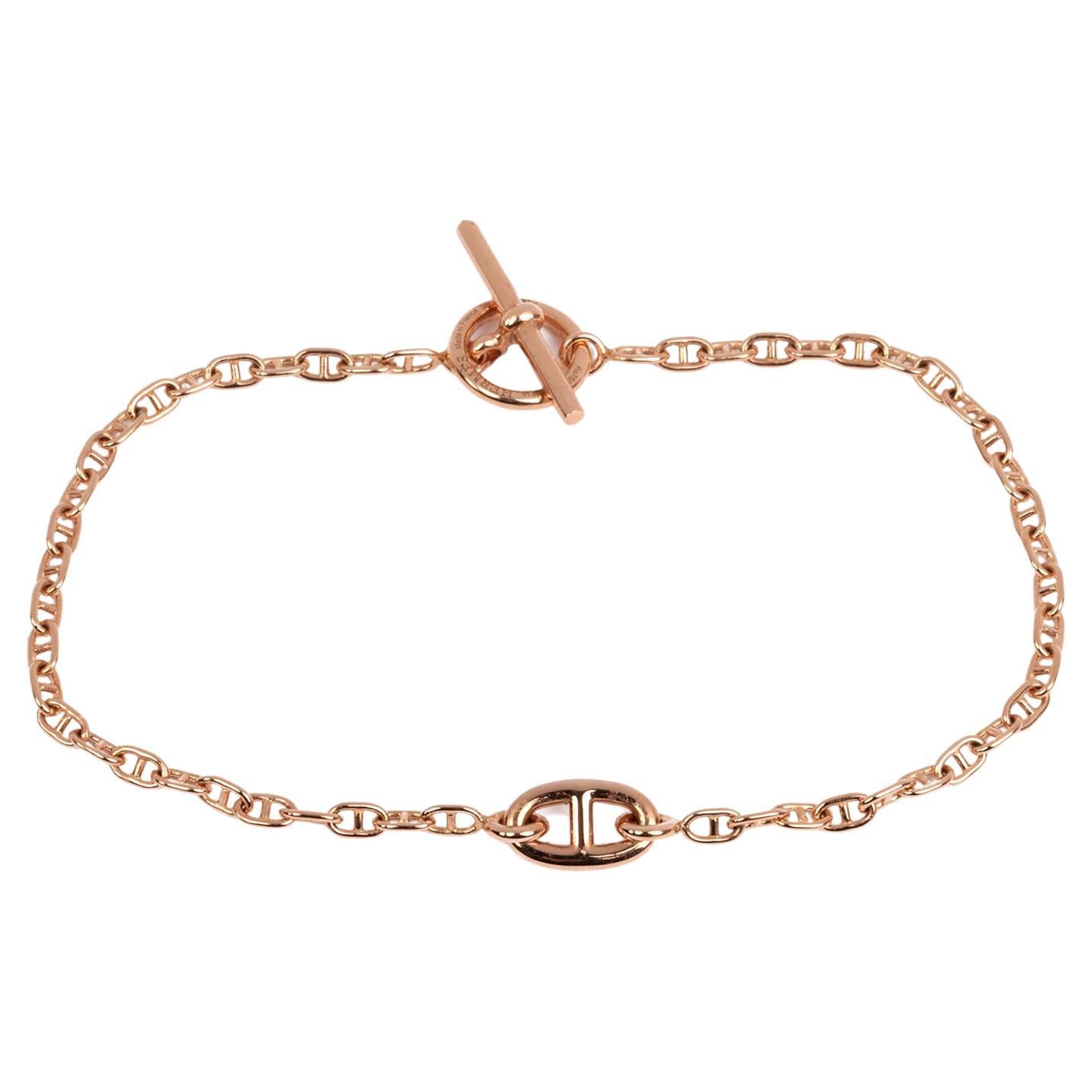 Hermès 18ct Rose Gold Farandole Very Small Bracelet