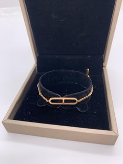Hermès 18K Rose Gold Chaine d'Ancre Bracelet, ST Medium Size