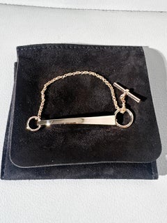Hermès 18k Rose Gold Clou de Forge Bracelet ST Size