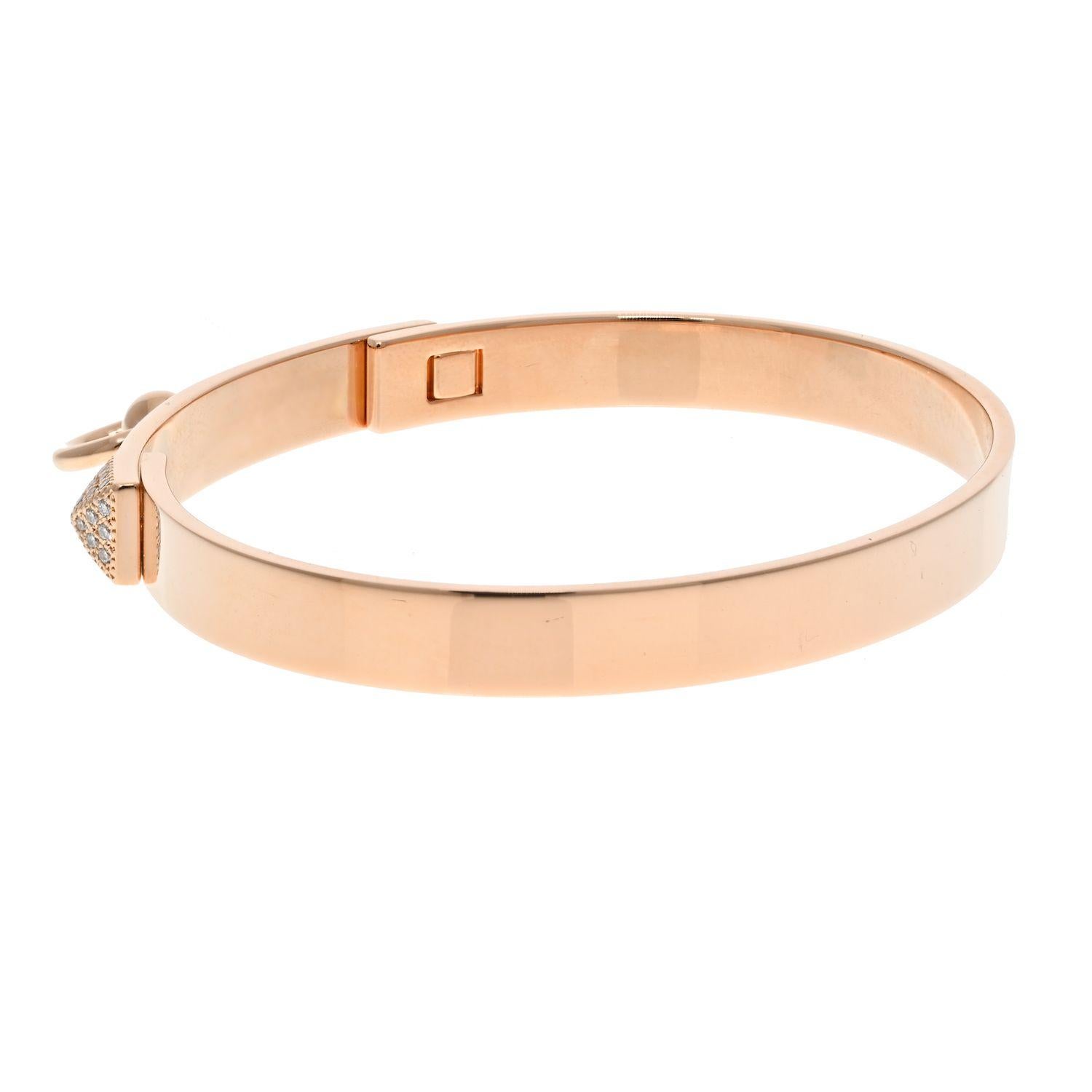 diamond hermes bracelet
