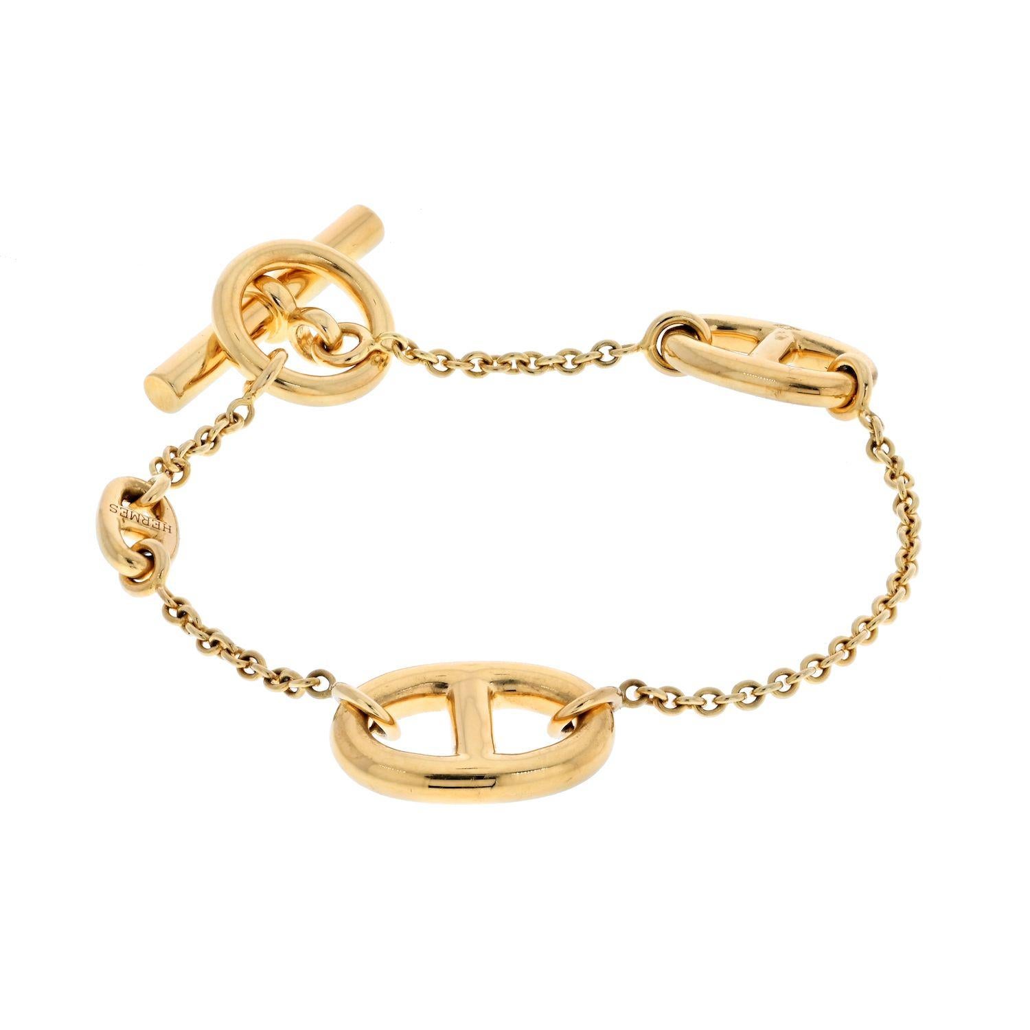 hermes chain bracelet