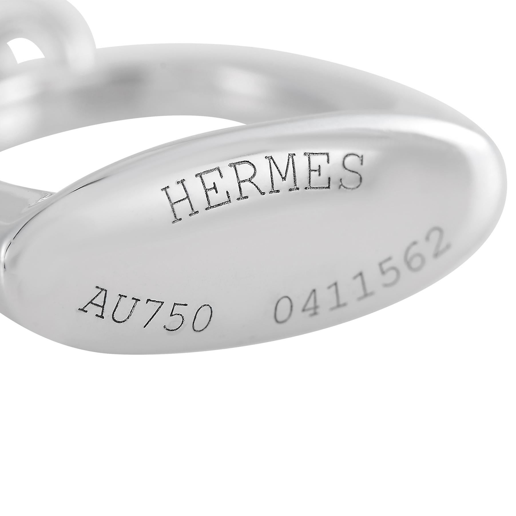 hermes stirrup necklace