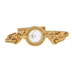 Hermes 18K Yellow Gold Paris Chaine D'Ancre Watch