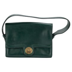 Vintage HERMÈS 1940 Sac Princesse Forest Green 