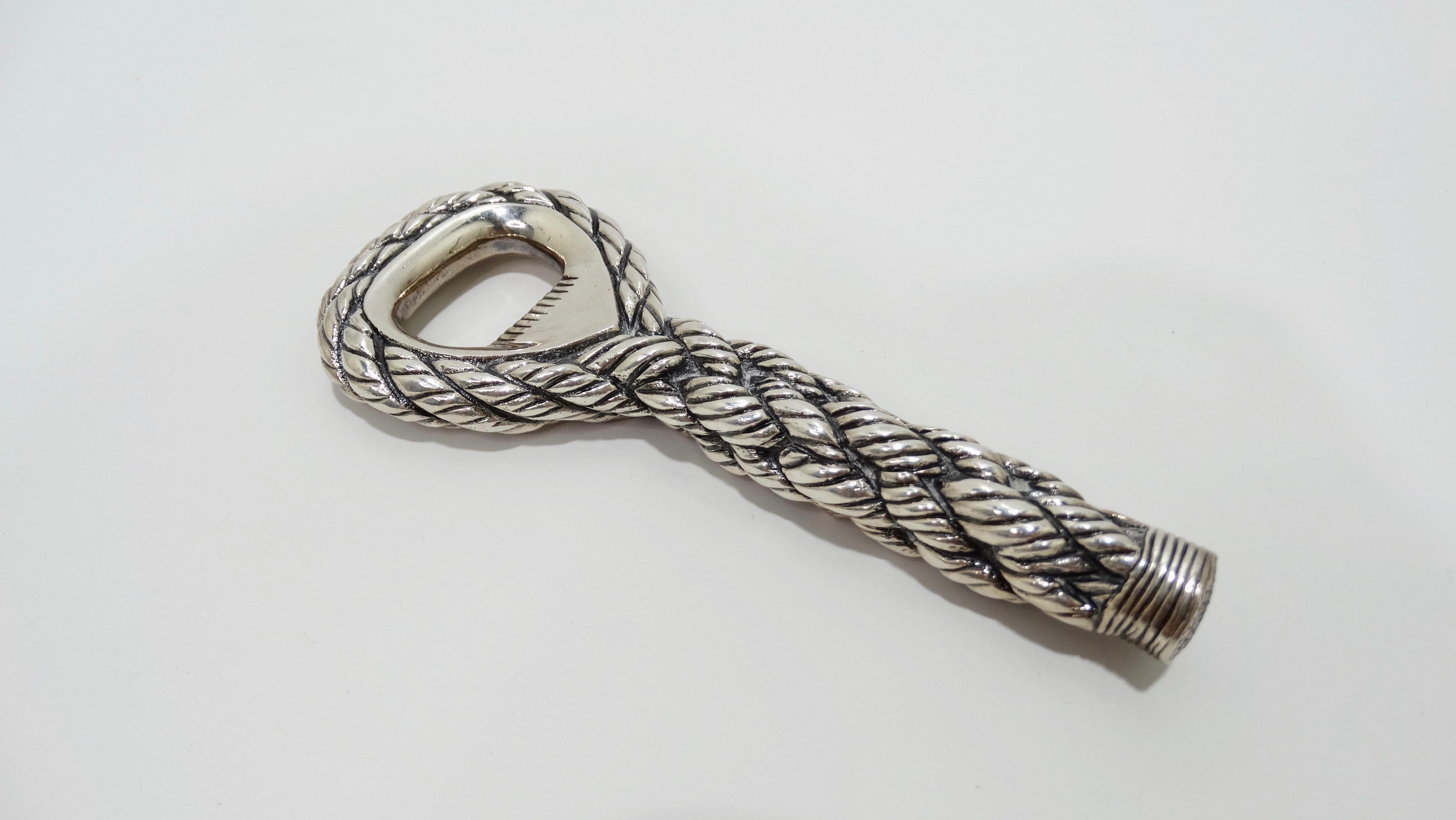 Hermés 1960s Cordage Bottle Opener  In Good Condition In Scottsdale, AZ