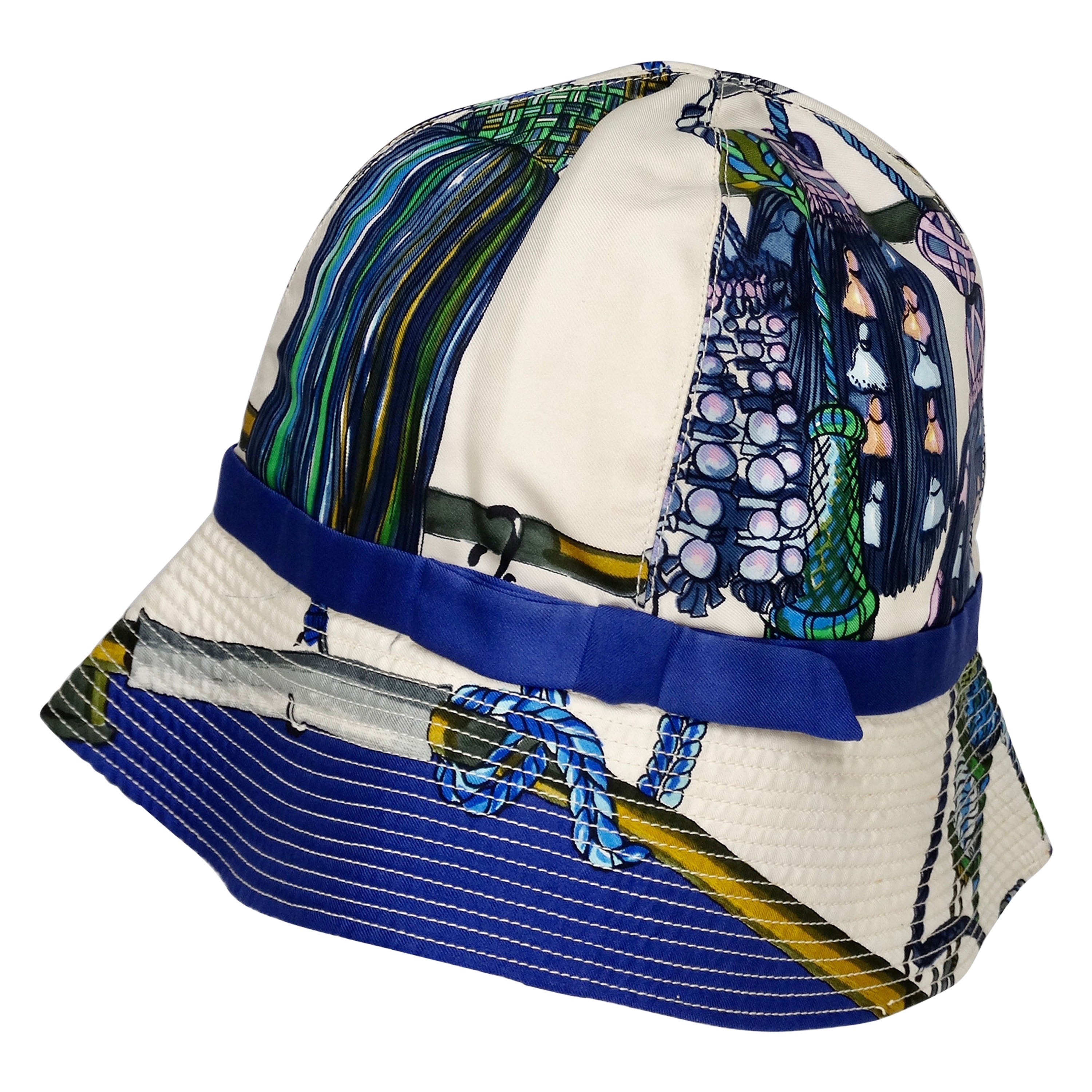 Gorro Hermés 1960s Passementerie Bufanda