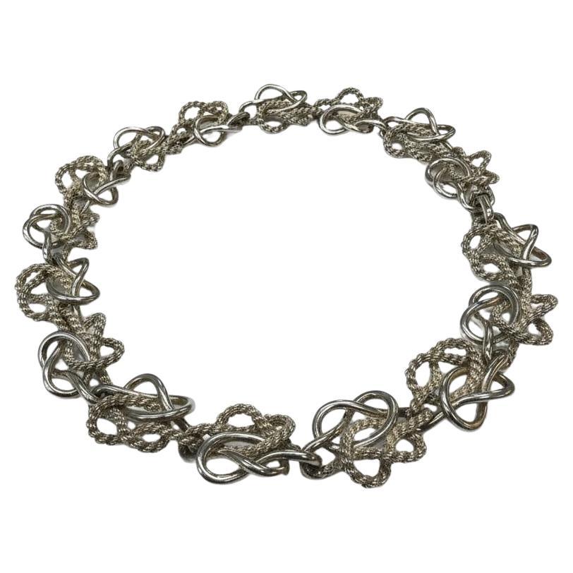 Hermès 1960 A. Silver Collana Nautica a Link