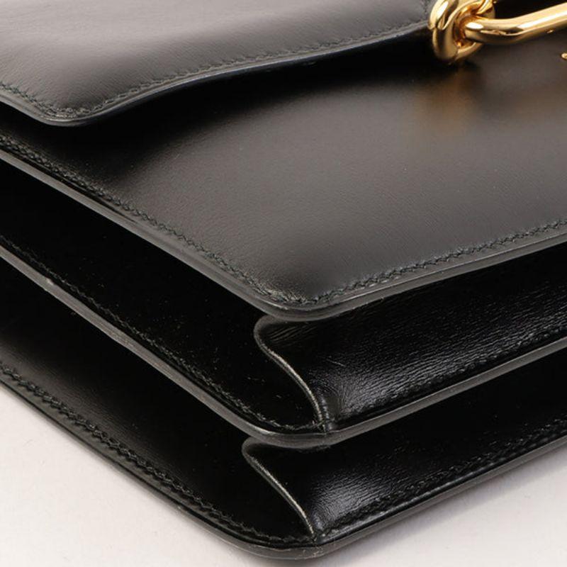 Hermes 1966 Made Fonsbelle Black Bag 5
