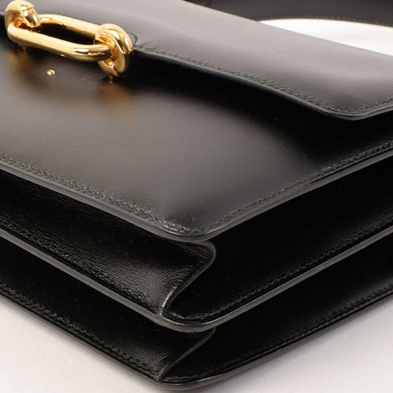 Hermes 1966 Made Fonsbelle Black Bag 6