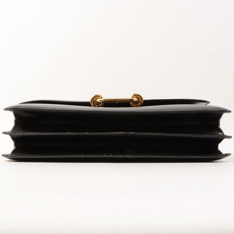 Hermes 1966 Made Fonsbelle Black Bag 7