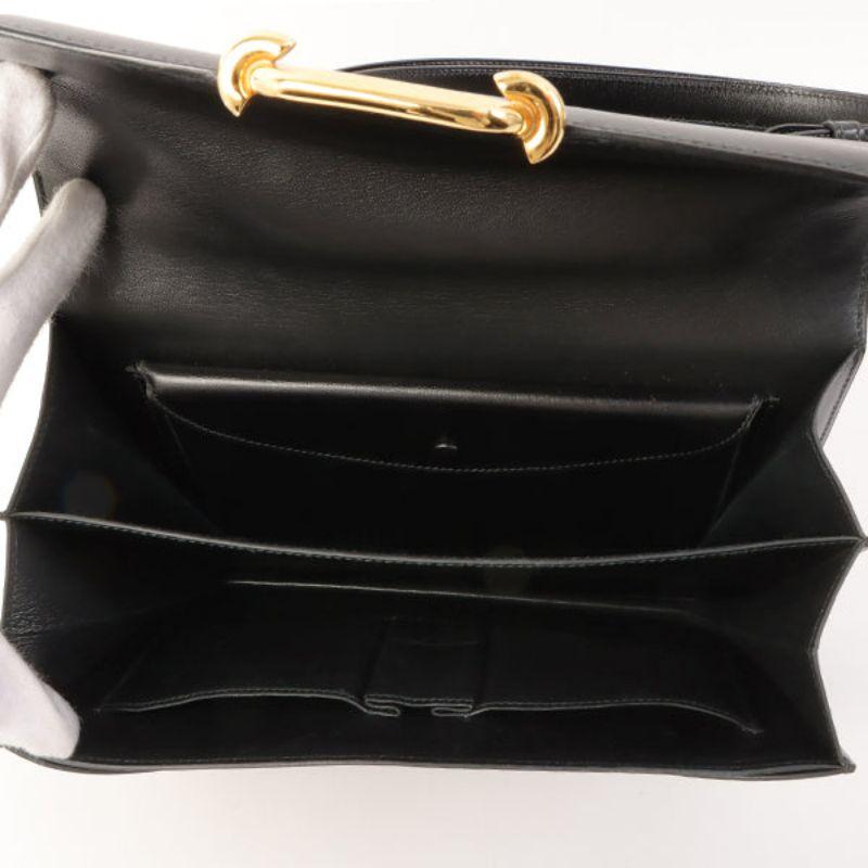 Hermes 1966 Made Fonsbelle Black Bag 1