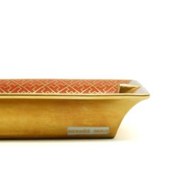 Hermès 1969 Vide Poche Cendrier Equitation Japonaise Ashtray Trinket Bowl Hermes
