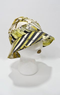 Hermés 1970s Astrology Bucket Hat