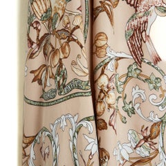 Hermès 1988 Top Soie Pierres d Orient et d Occident FR40 Silk Twill Top Hermes