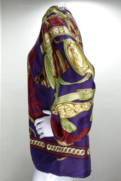 Hermés 1990s "Bride de Cour" Silk Blouse