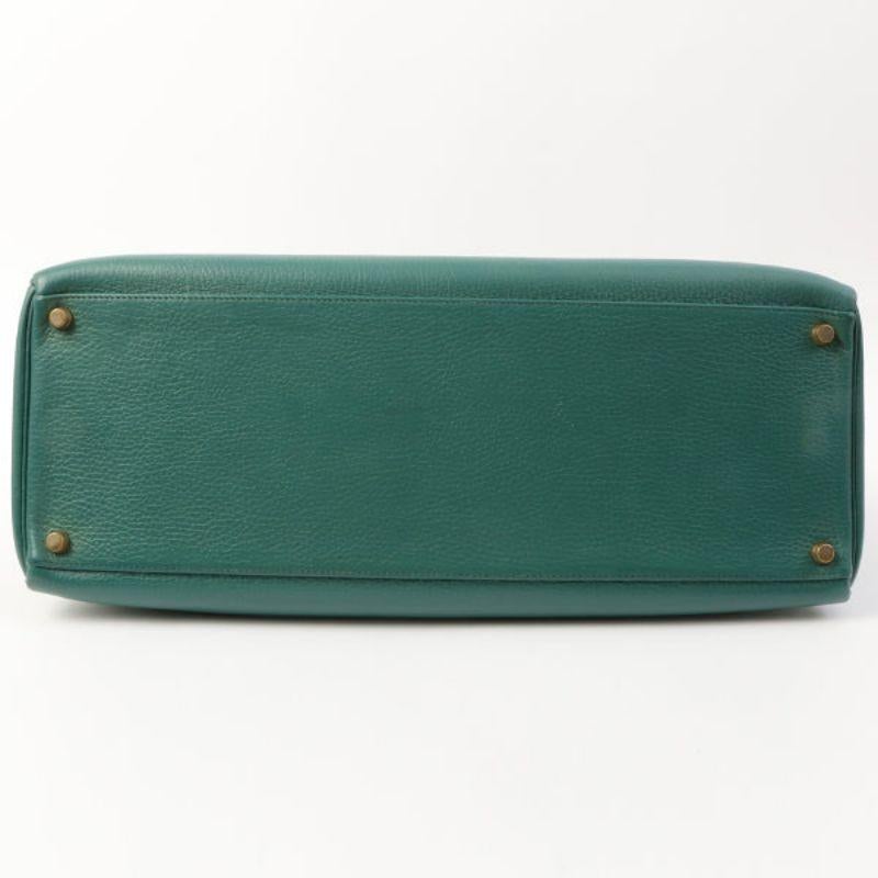 Hermes 1994 Made Kelly Bag 40Cm Green 6