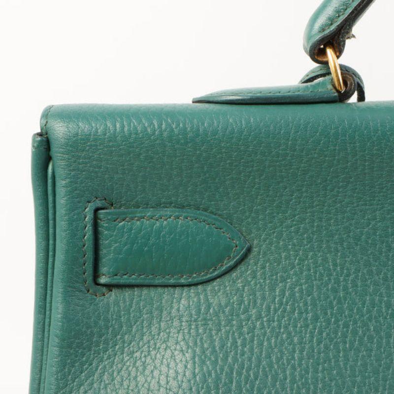 Hermes 1994 Made Kelly Bag 40Cm Green 10