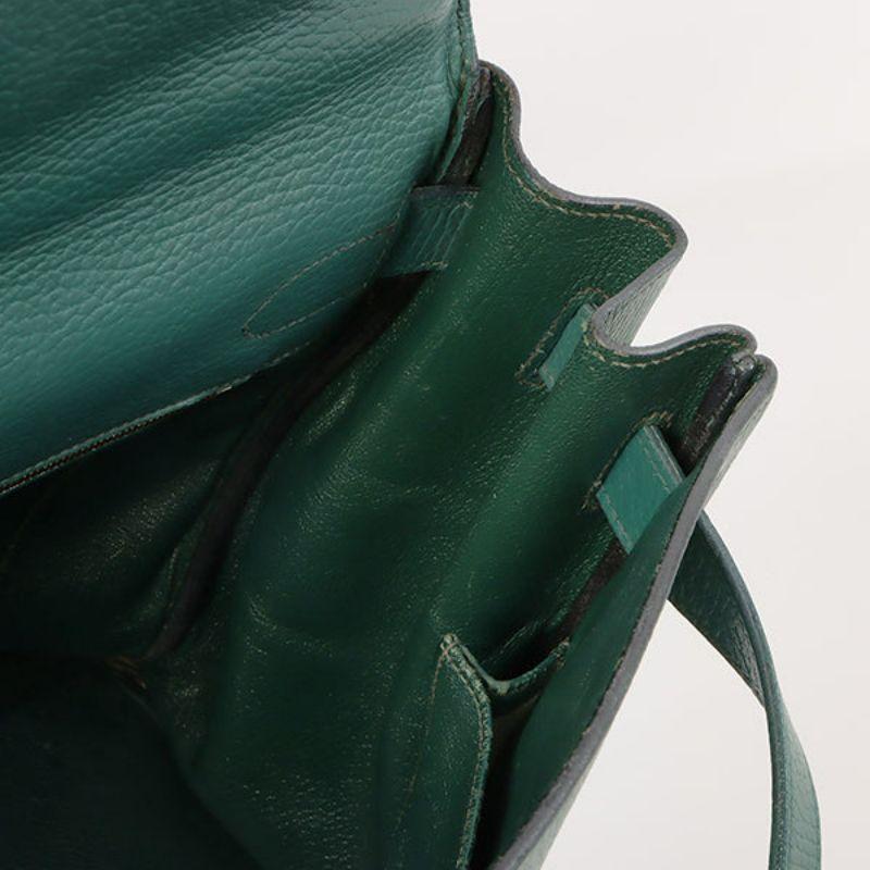 Hermes 1994 Made Kelly Bag 40Cm Green 14