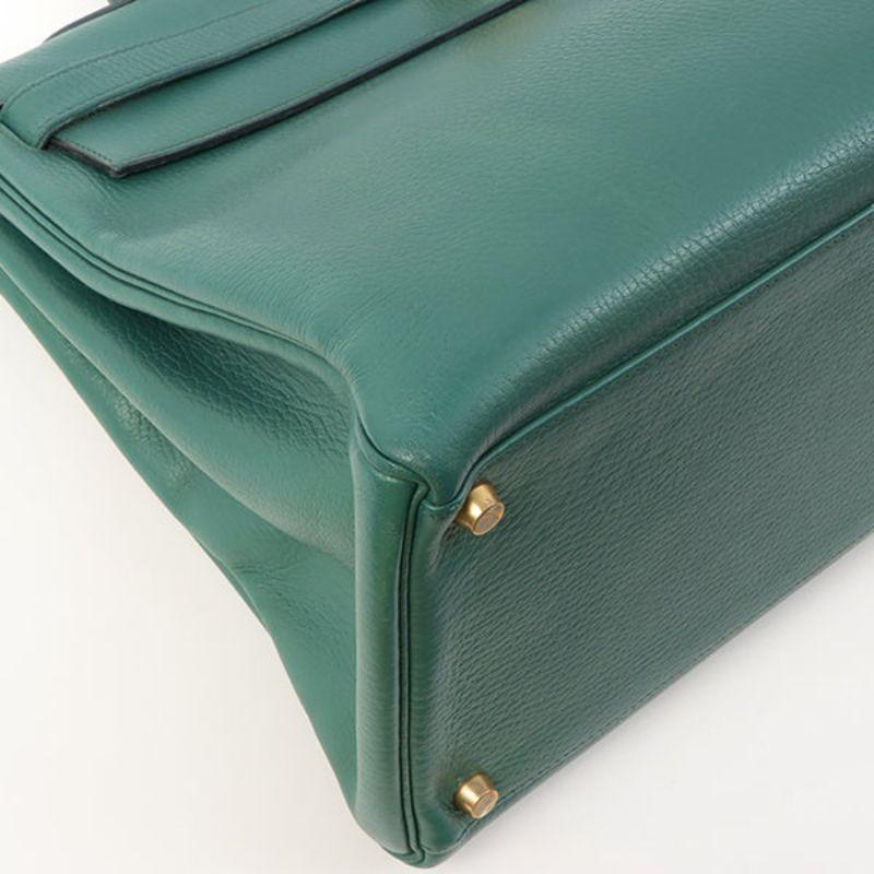 Hermes 1994 Made Kelly Bag 40Cm Green 4