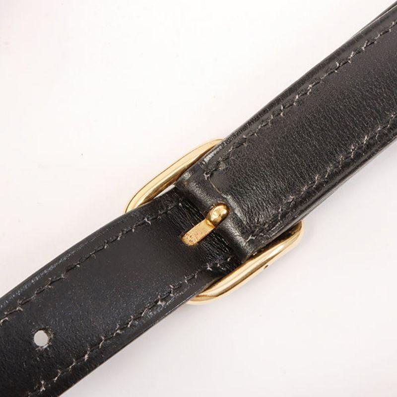 Hermes 1995 Made Kelly Sports Bag Pm Black 11