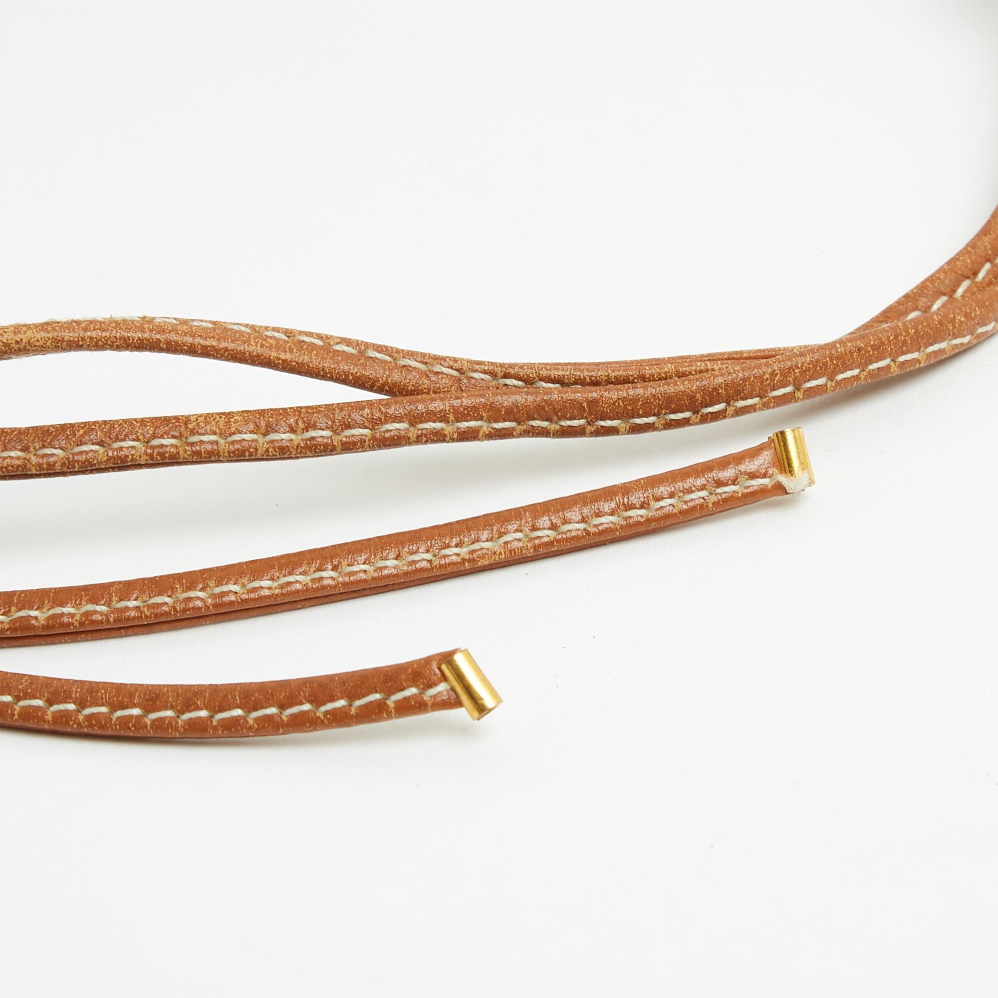 Hermès 1995s Sac ceinture Floride Epsom leather bag clutch on belt Hermes 1