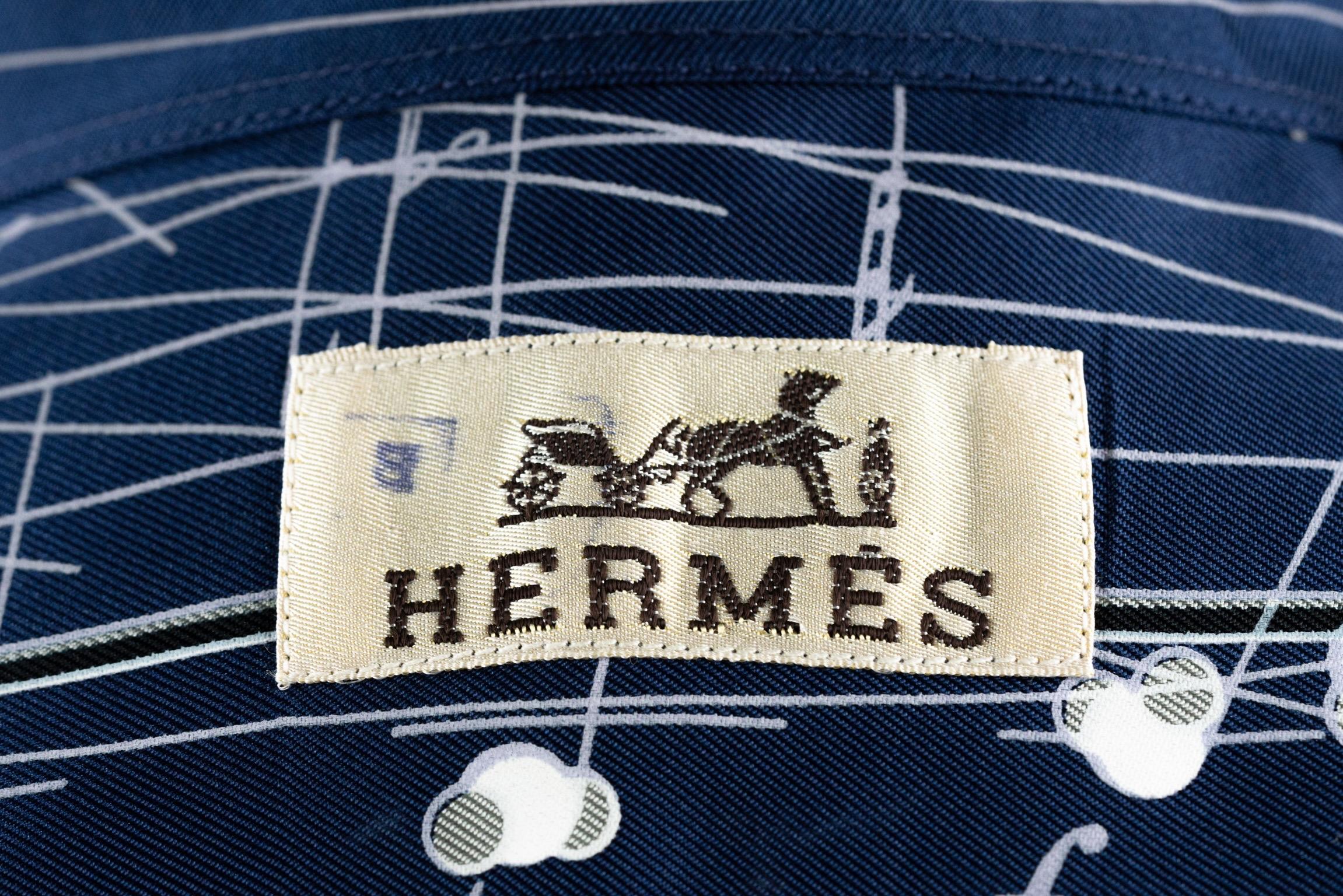Women's or Men's Hermes 1996 Musique des Spheres shirt