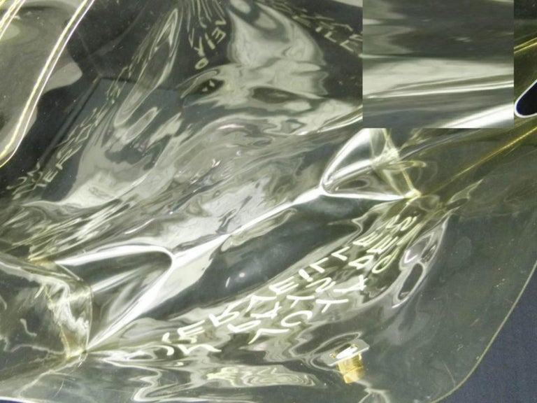 Hermès 1997 Souvenir De L #39 exposition Clear Kelly Translucent 241117 For