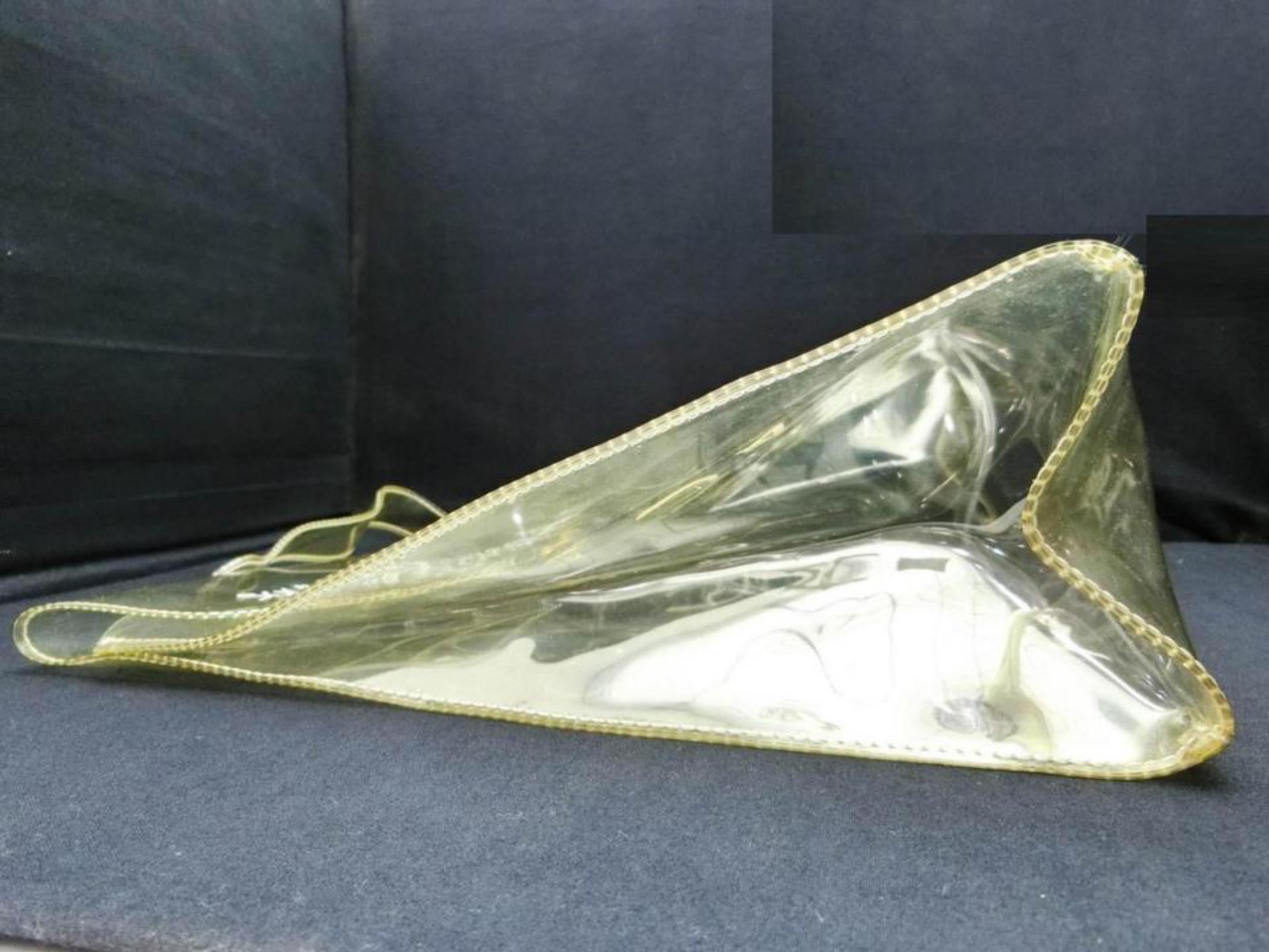 Hermès 1997 Souvenir De L'exposition Clear Kelly Translucent 241117 For Sale 1