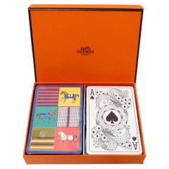 Hermes Coffret de 2 cartes à jouer