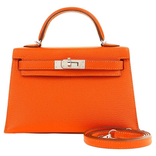 Hermès Kelly 20 cm Handbag in Azalea Pink Epsom Leather