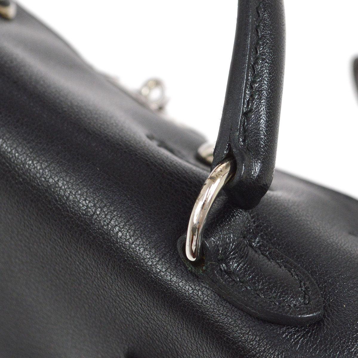 Hermes 2000 Bolso Kelly Doll Negro Gulliver en venta 3