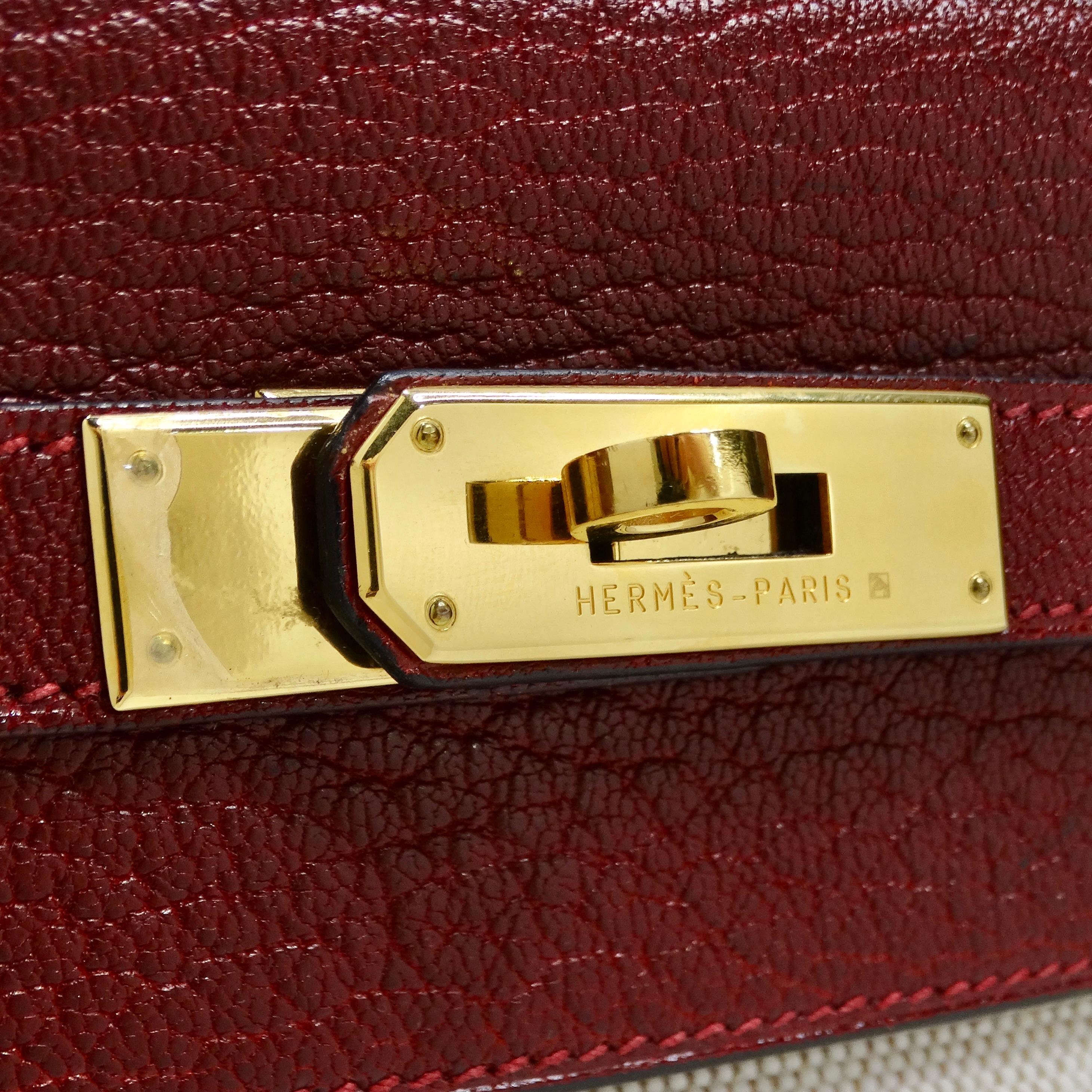 Hermes 2000 Kelly Retourne 25 Handbag In Excellent Condition For Sale In Scottsdale, AZ