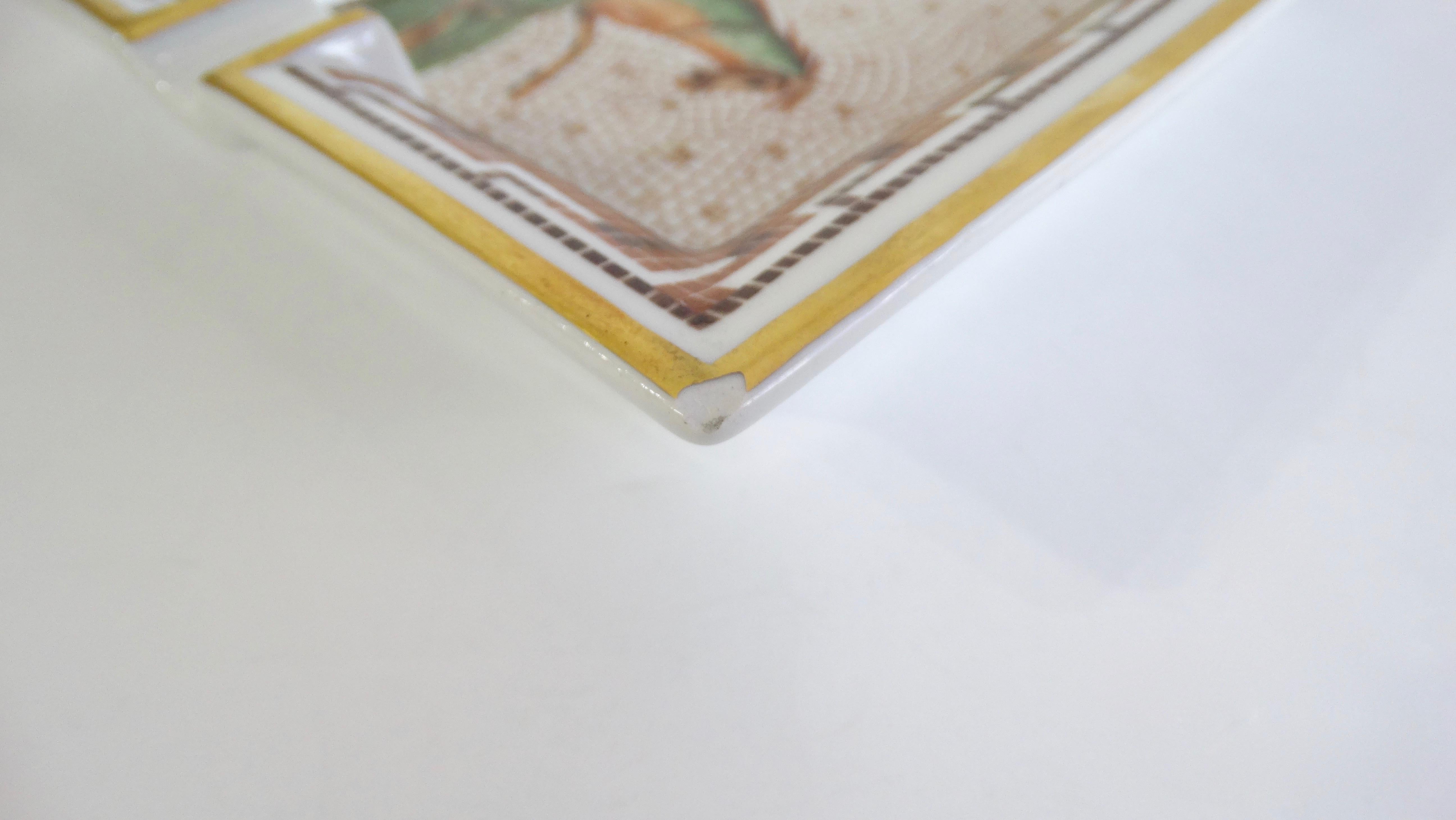 Hermés 2000s Hippocamp Porcelain Tray 2