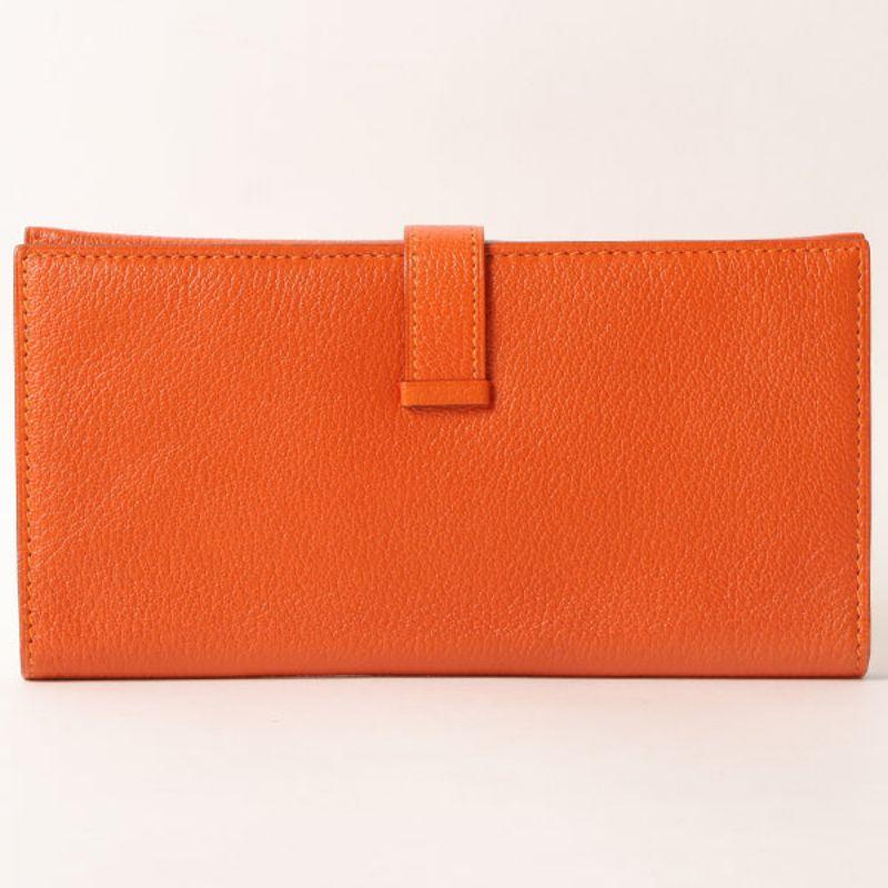 hermes wallet orange