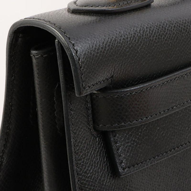 Hermes 2003 Made Kelly Bag 32Cm Black 11