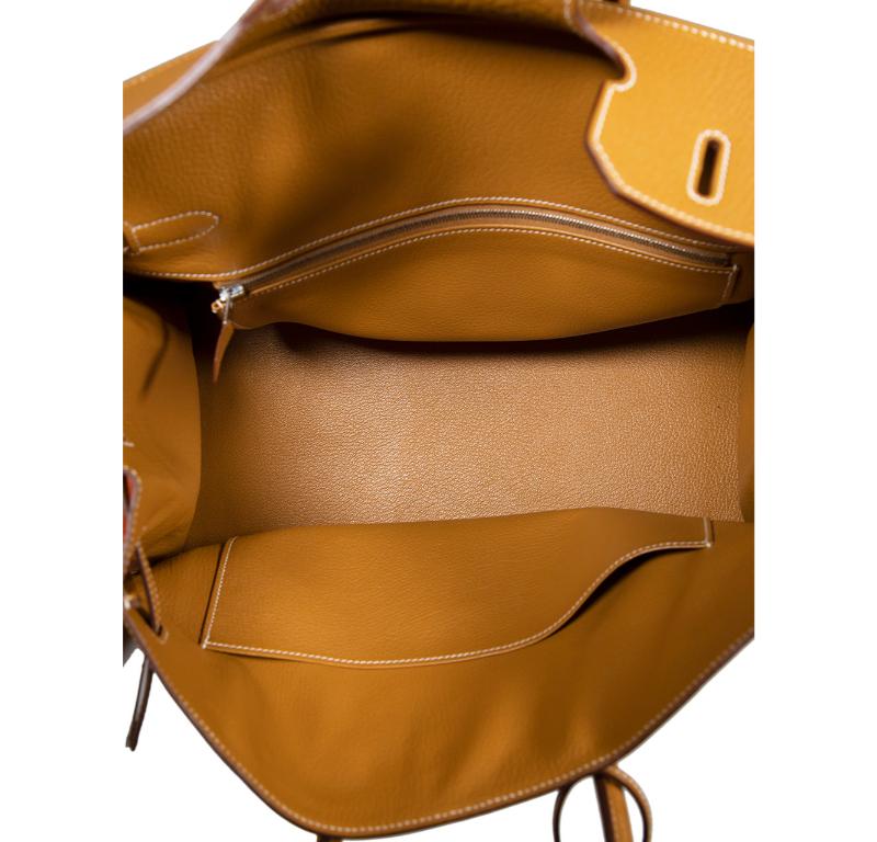 Hermès 2005 Caramel Chèvre de Coromandel PHW Birkin 35 1