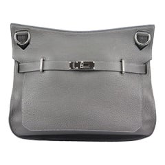 Hermès 2009 Jypsière 36cm Leather Shoulder Bag