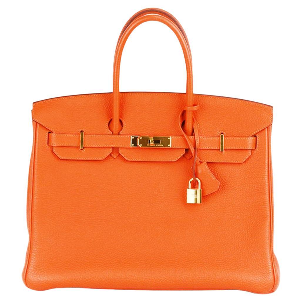 Hermes Feu Togo Leather Evelyne III PM Bag For Sale at 1stDibs | hermes ...