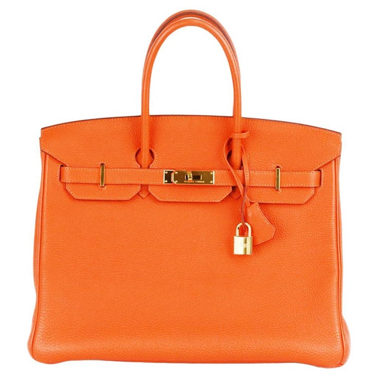 Hermès 2010 Birkin 35cm Veau Togo Leather Bag For Sale at 1stDibs
