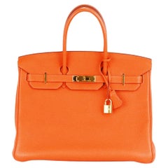 Hermès 2010 Birkin 35cm Veau Togo Leather Bag