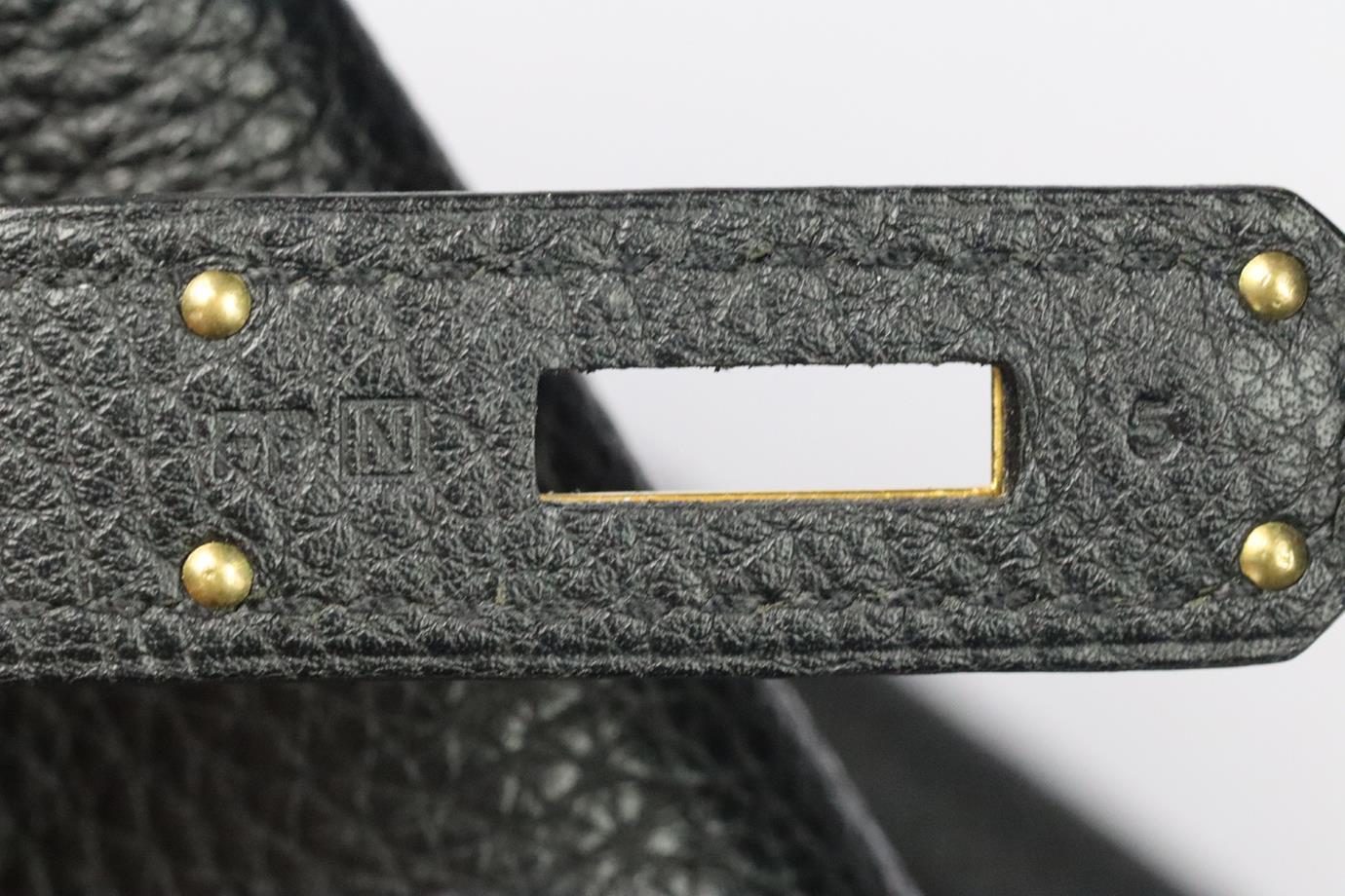 Hermès 2010 Birkin 40 Cm Clemence Leather Bag 7