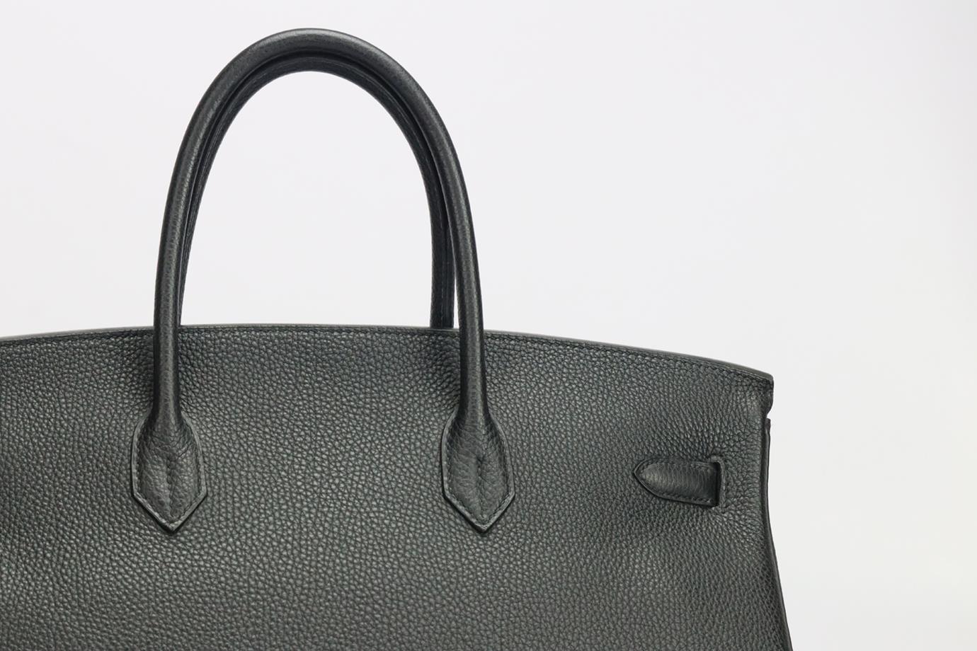 Hermès 2010 Birkin 40 Cm Clemence Leather Bag 2