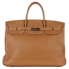 Hermès 2010 Birkin 40cm Clemence Leather Bag